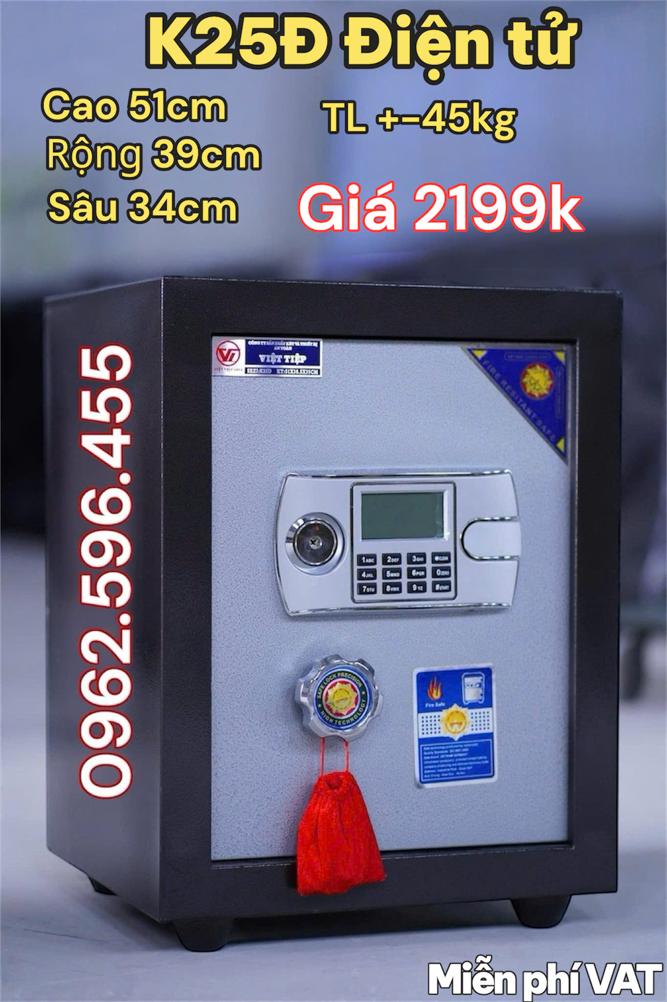 Két Sắt K25 ĐIỆN TỬ