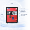 Két sắt Việt Tiệp Mẫu VT51 khóa cơ đỏ