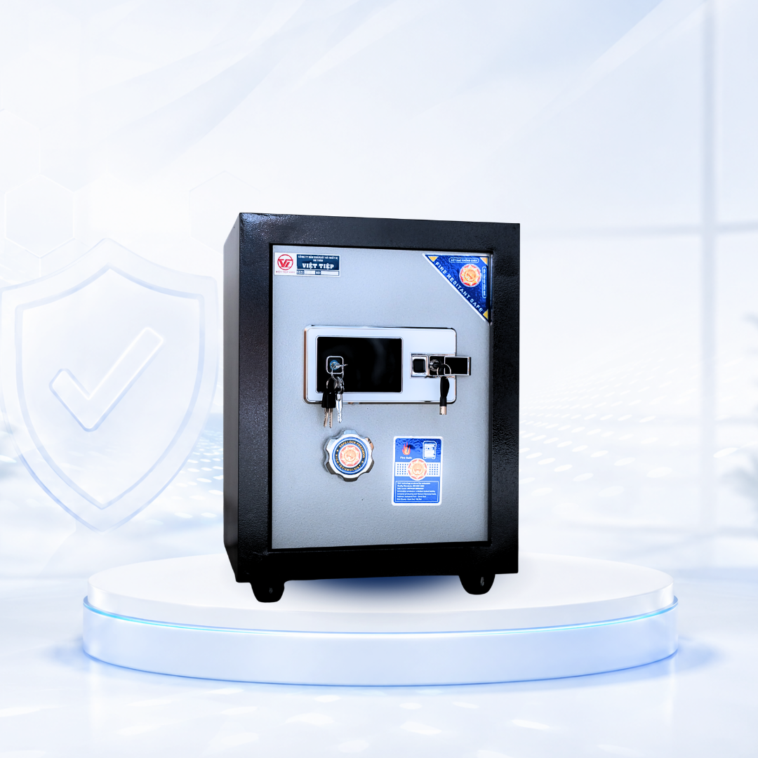 Két sắt Việt Tiệp Mẫu K25 khóa vân tay điện tử Két sắt Việt Tiệp Mẫu K25 khóa vân tay điện tử