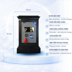 Két Sắt Việt Tiệp K25 vân tay