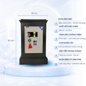 Két Sắt Việt Tiệp K25 vân tay