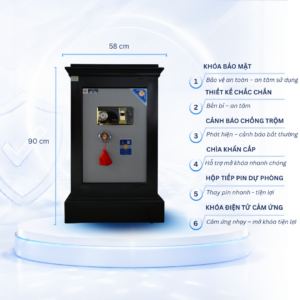 Két Sắt Việt Tiệp K25 vân tay