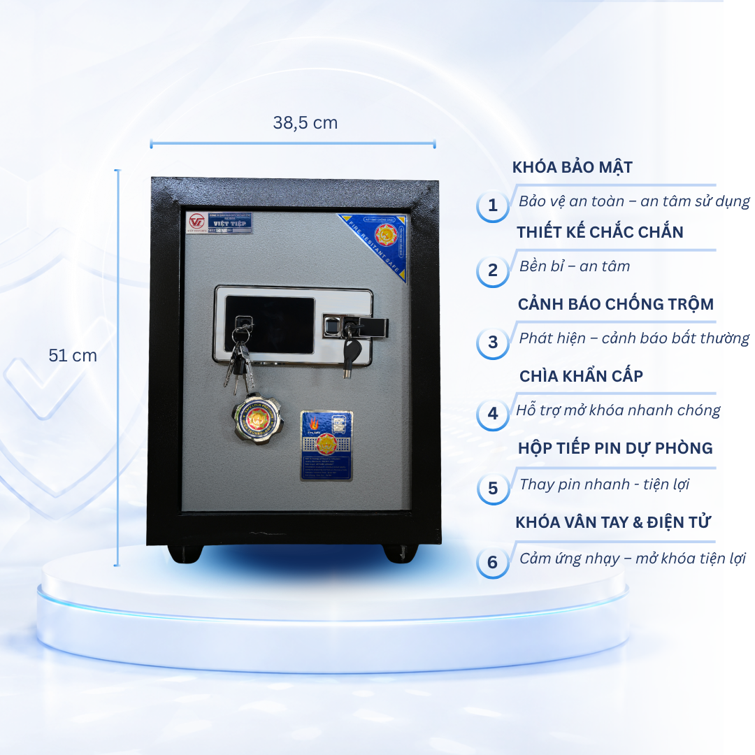 Két sắt K25 +-45kg Báo điện thoại