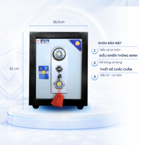 Két sắt Việt Tiệp Mẫu K65 khóa cơ