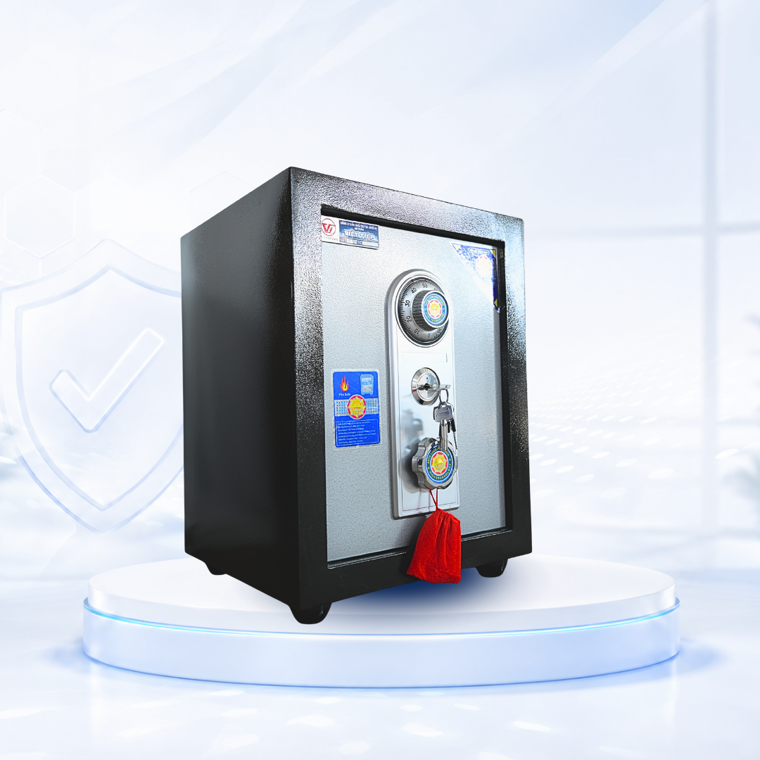 Két sắt Việt Tiệp Mẫu K65 khóa cơ Két sắt Việt Tiệp Mẫu K65 khóa cơ