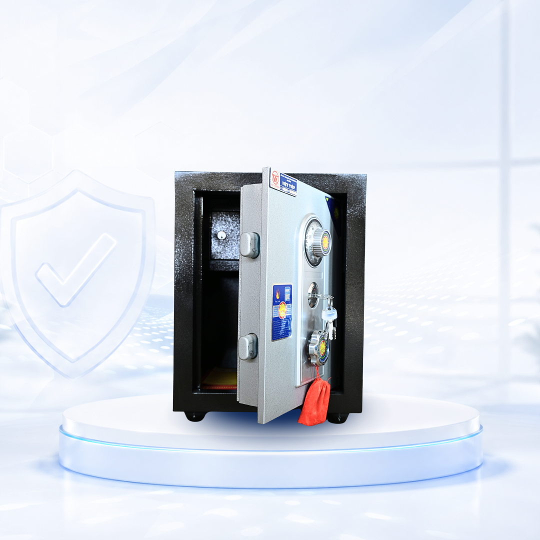 Két sắt Việt Tiệp Mẫu K65 khóa cơ Két sắt Việt Tiệp Mẫu K65 khóa cơ