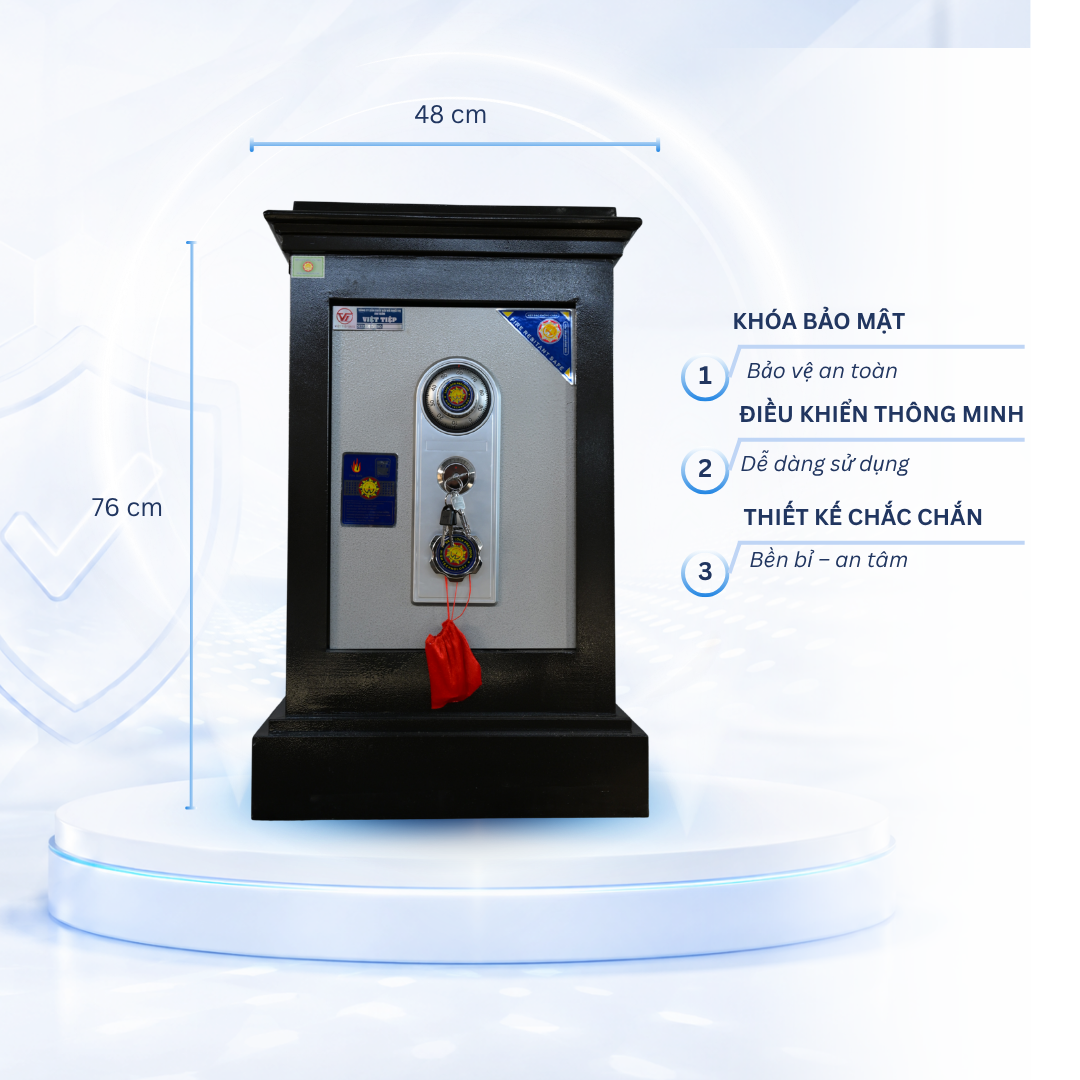 Két Sắt Việt Tiệp Mẫu  K25 Khóa cơ