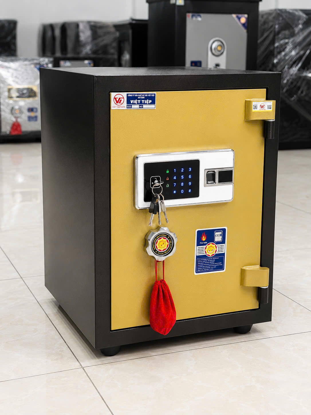 Két sắt VT 56 ĐTVT cánh vàng Két sắt VT 56 ĐTVT cánh vàng