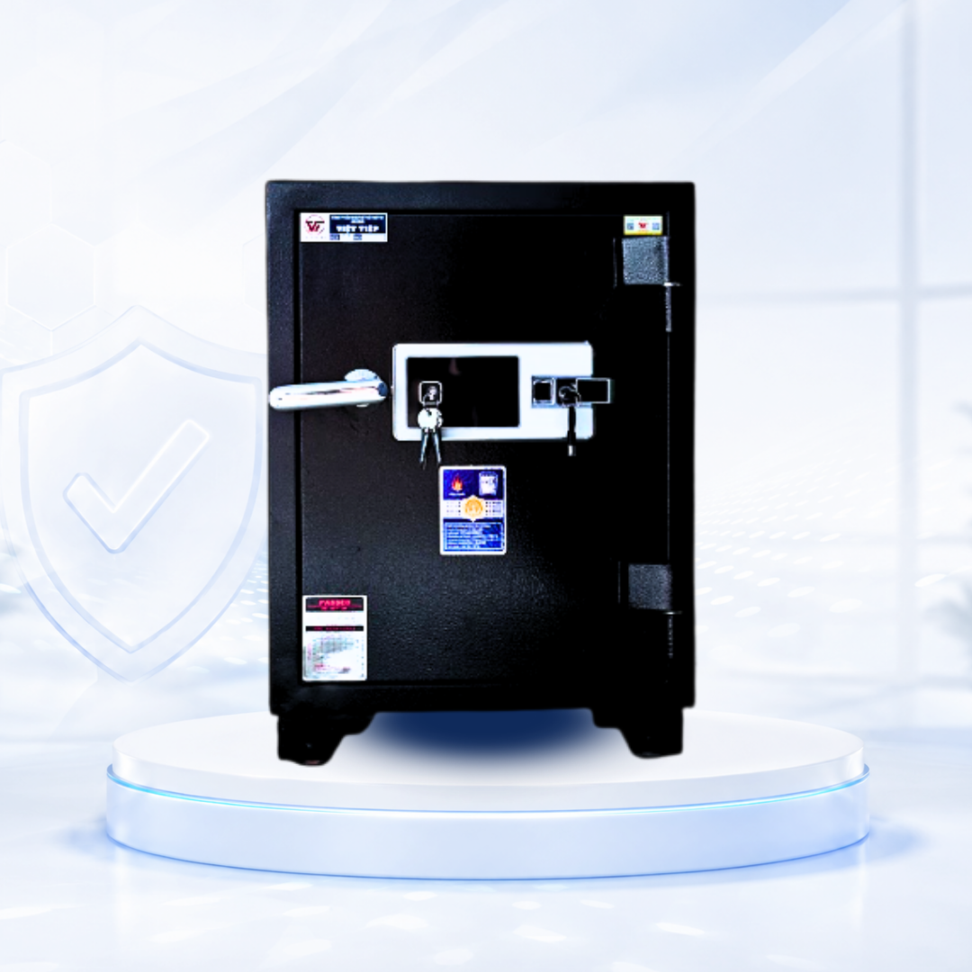 Két sắt Việt Tiệp KV61 điện tử vân tay màu đen Két sắt Việt Tiệp KV61 điện tử vân tay màu đen