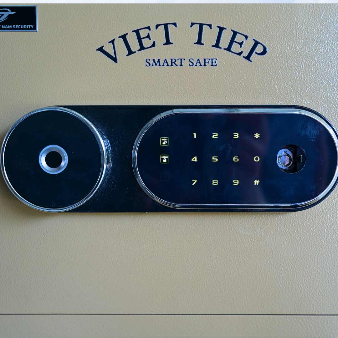 Két sắt Việt Tiệp Mẫu VT - K30 khóa vân tay điện tử màu trắng Két sắt Việt Tiệp Mẫu VT - K30 khóa vân tay điện tử màu trắng