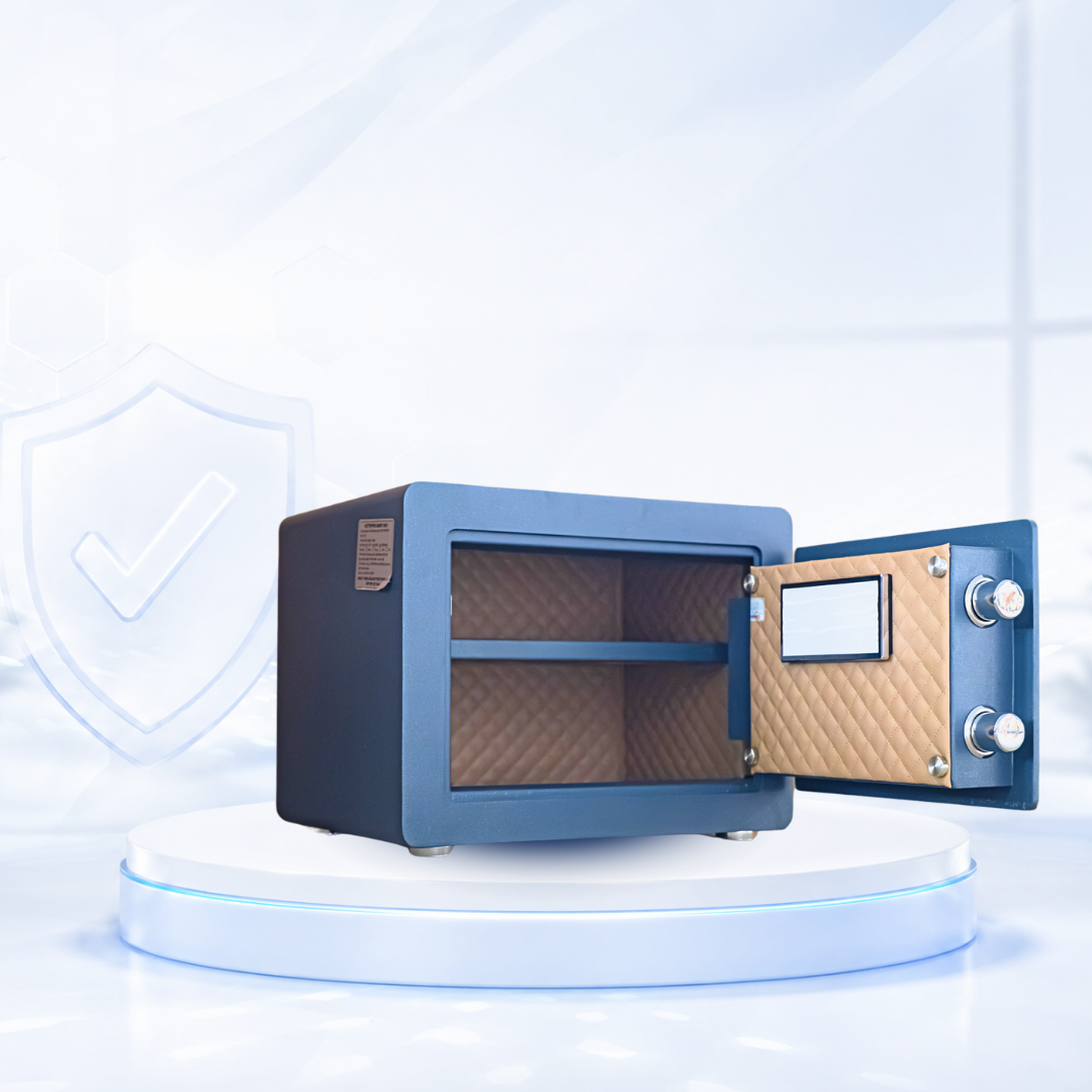 Két sắt Việt Tiệp Mẫu VT - K30 khóa vân tay điện tử màu xanh Két sắt Việt Tiệp Mẫu VT - K30 khóa vân tay điện tử màu xanh