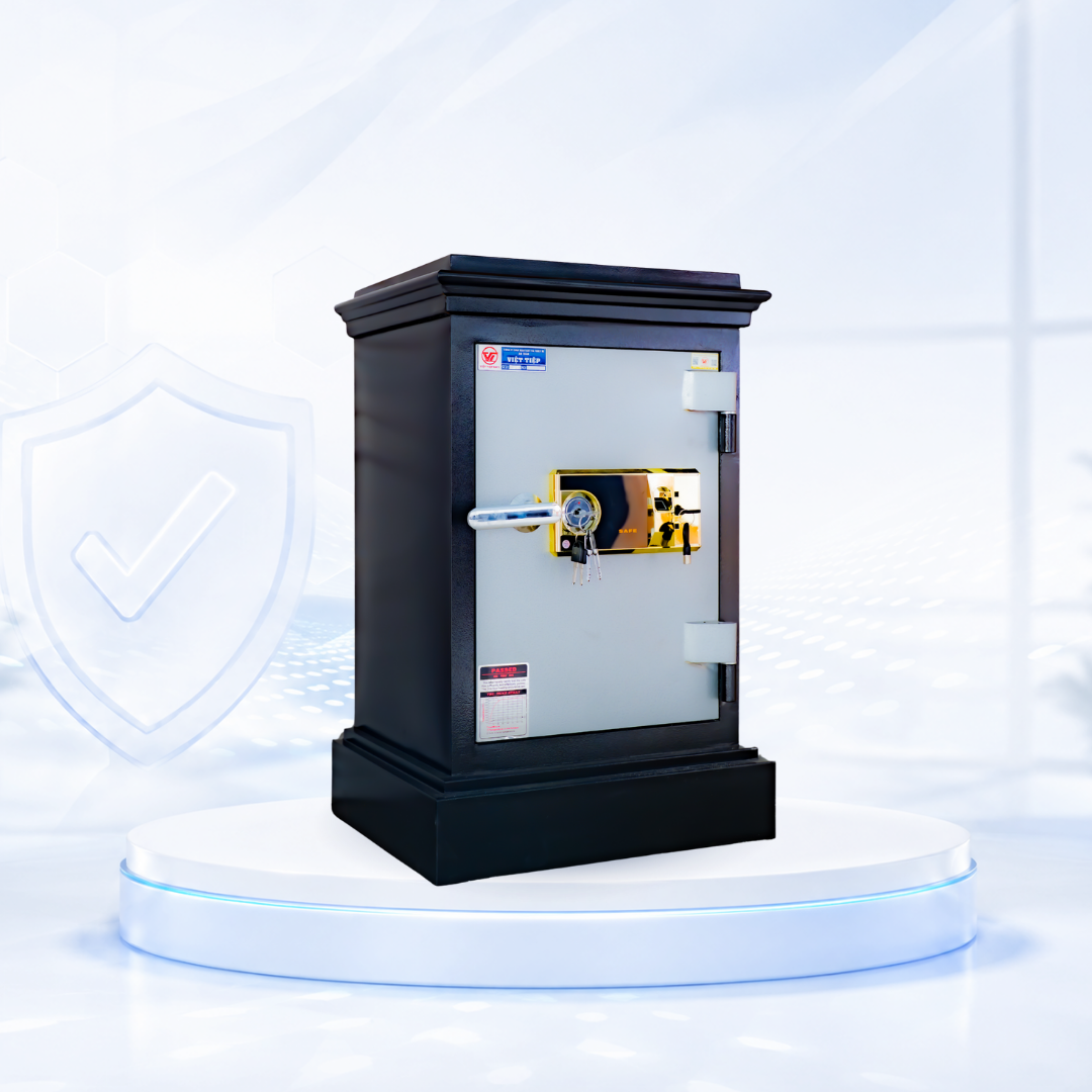 Két sắt Việt Tiệp Mẫu KP80 khóa Vân Tay Két sắt Việt Tiệp Mẫu KP80 khóa Vân Tay