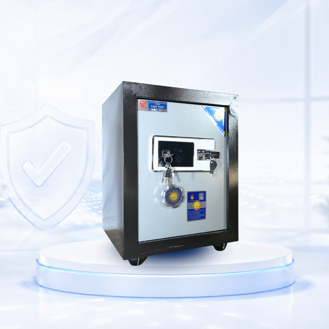 Két sắt Việt Tiệp Mẫu KP100 khóa điện tử cảm ứng Két sắt Việt Tiệp Mẫu KP100 khóa điện tử cảm ứng