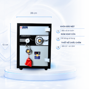 Két sắt Việt Tiệp Mẫu VT56 khóa cơ vàng