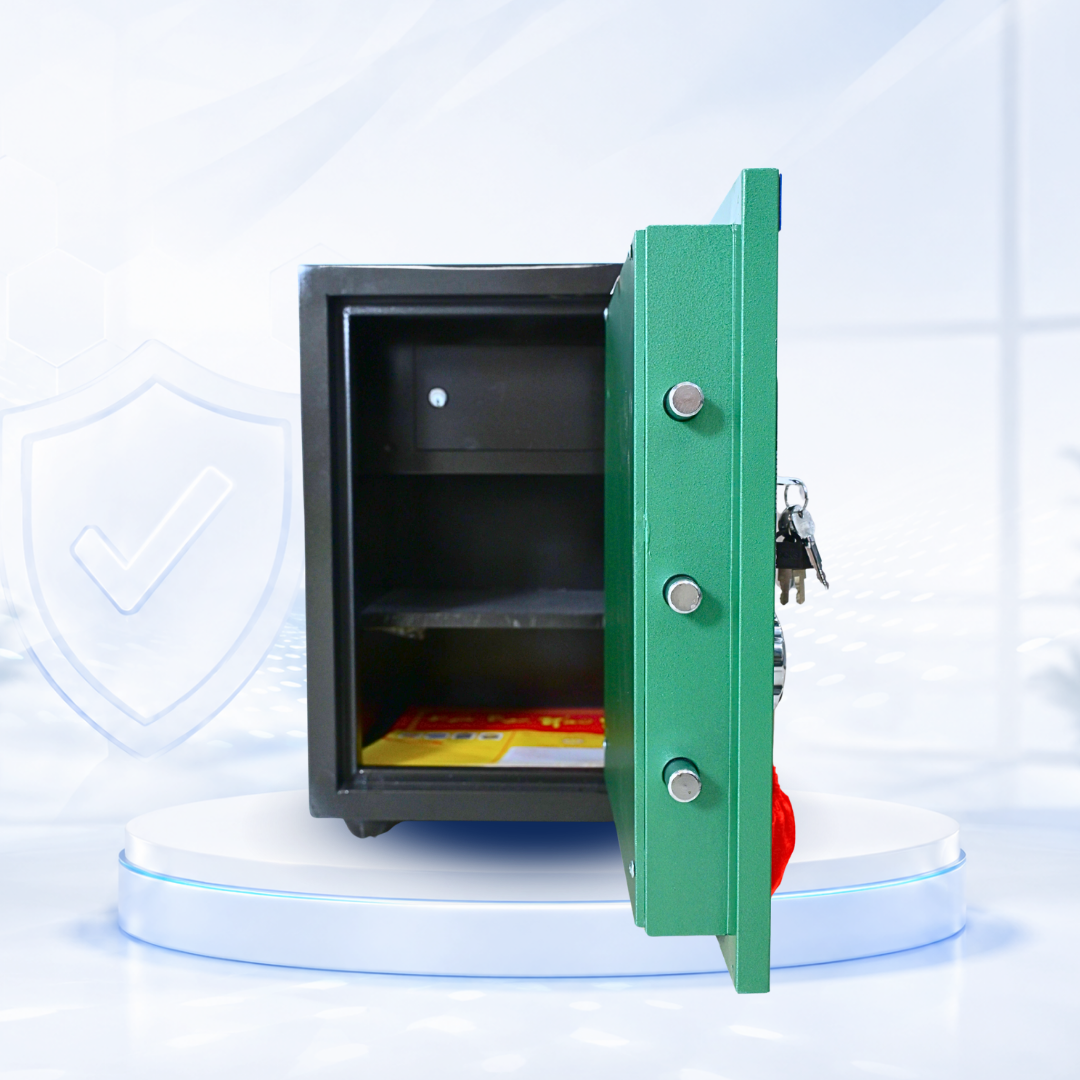 Két sắt Việt Tiệp Mẫu VT56 khóa cơ xanh Két sắt Việt Tiệp Mẫu VT56 khóa cơ xanh