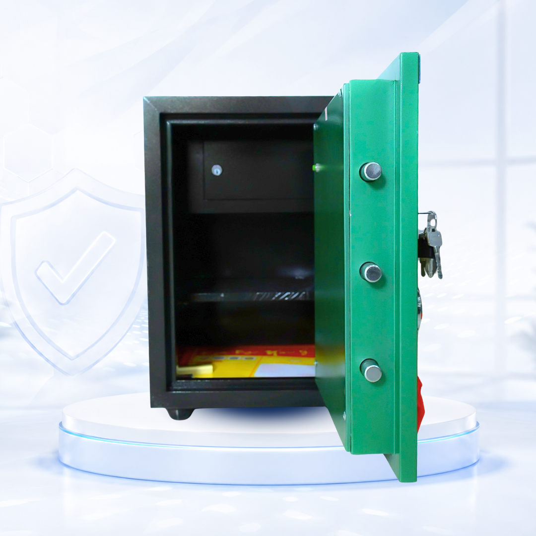 Két sắt Việt Tiệp Mẫu VT51 khóa vân tay cánh xanh Két sắt Việt Tiệp Mẫu VT51 khóa vân tay cánh xanh