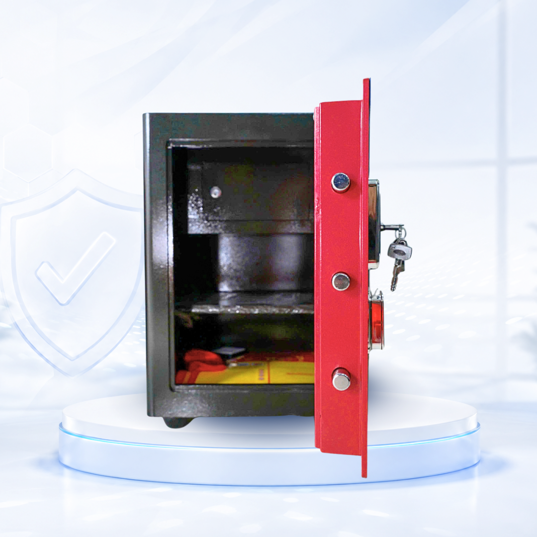Két sắt Việt Tiệp Mẫu VT51 khóa vân tay điện tử cánh xanh Két sắt Việt Tiệp Mẫu VT51 khóa vân tay điện tử cánh xanh