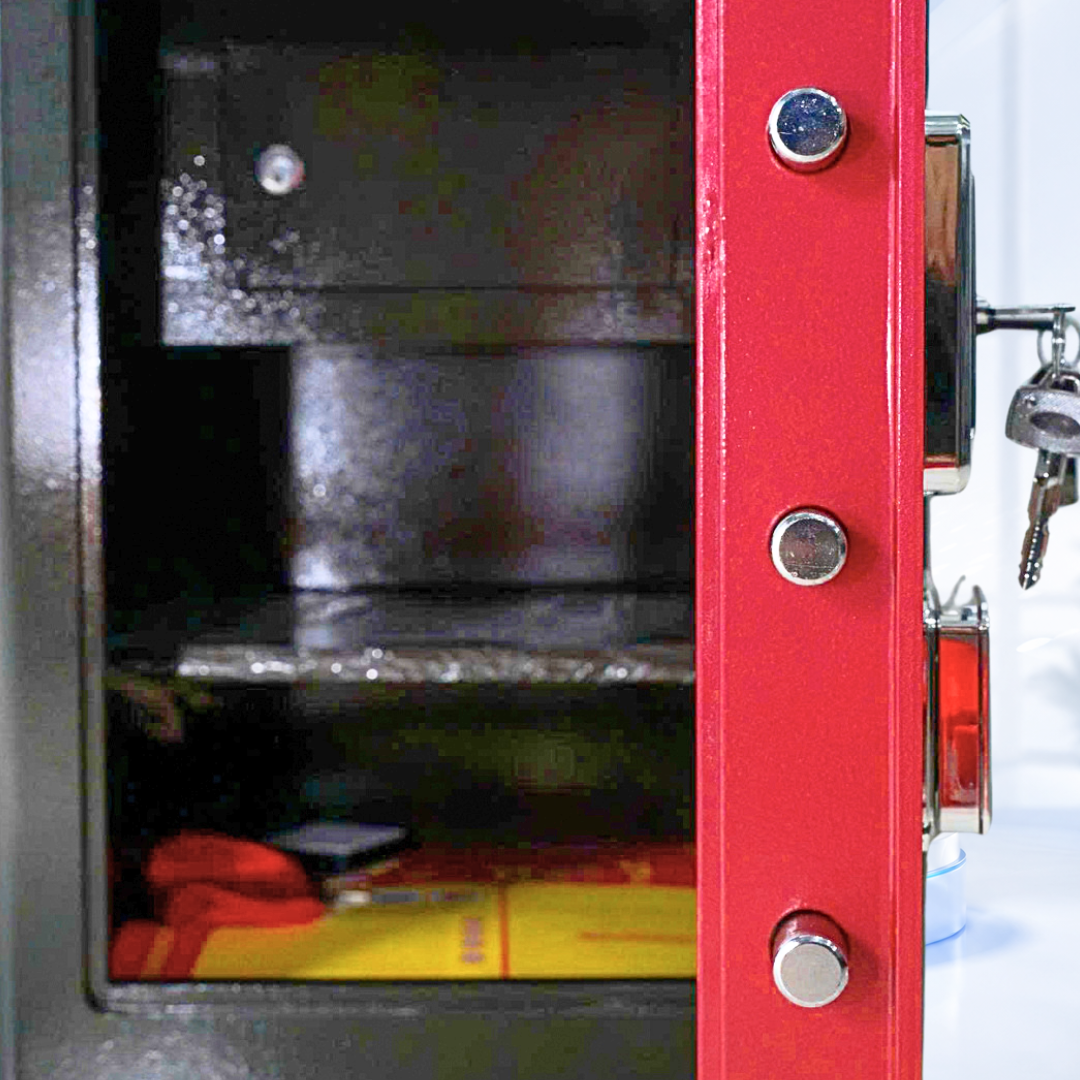 Két sắt Việt Tiệp Mẫu VT51 khóa vân tay điện tử cánh xanh Két sắt Việt Tiệp Mẫu VT51 khóa vân tay điện tử cánh xanh
