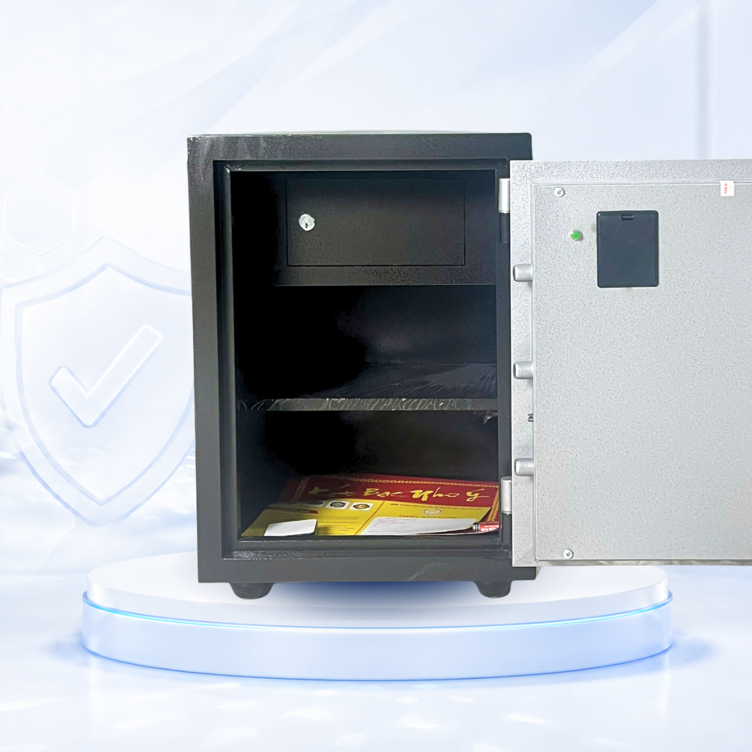 Két sắt Việt Tiệp Mẫu VT51 khóa vân tay điện tử cánh bạc Két sắt Việt Tiệp Mẫu VT51 khóa vân tay điện tử cánh bạc