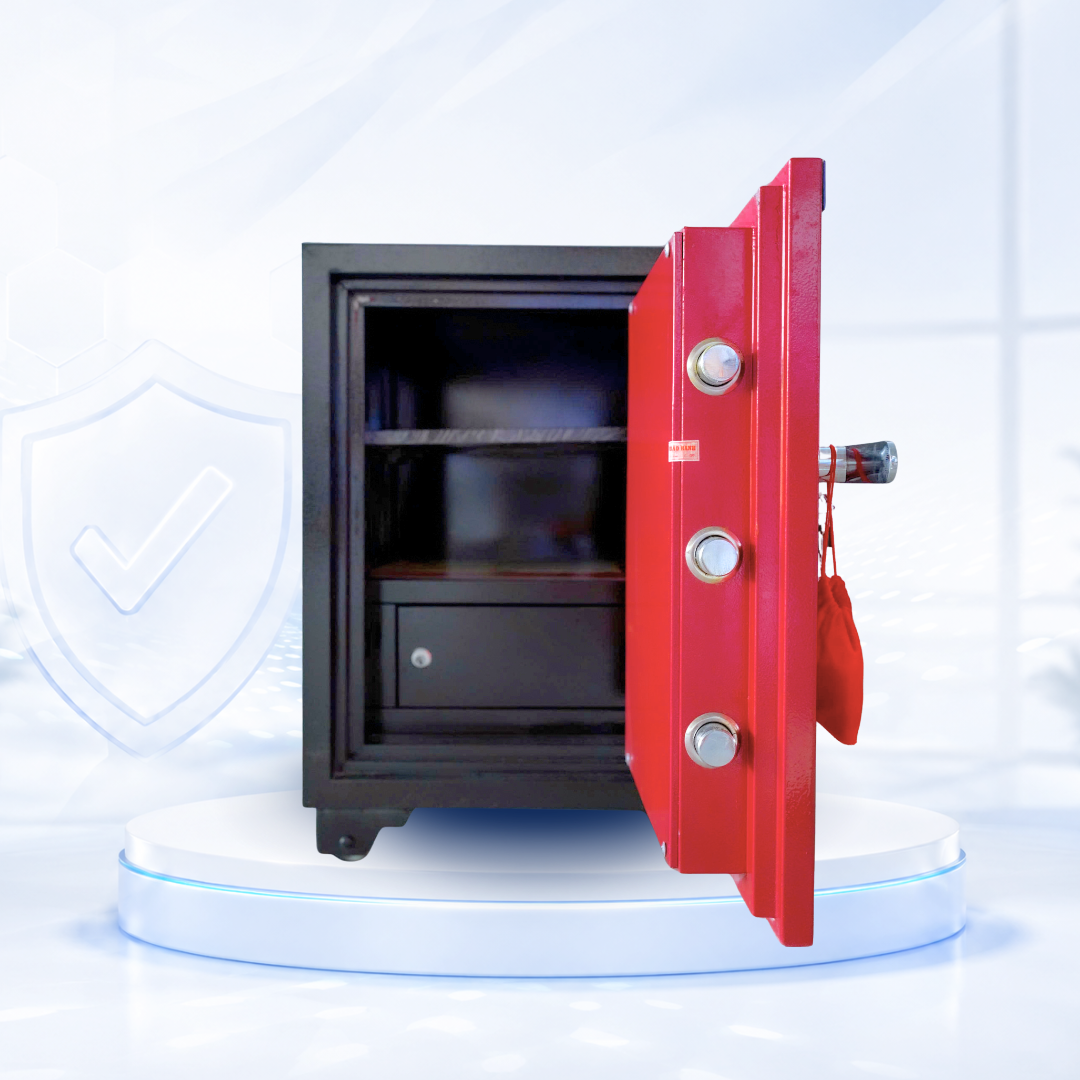 Két sắt Việt Tiệp Mẫu VT51 khóa vân tay điện tử cánh xanh Két sắt Việt Tiệp Mẫu VT51 khóa vân tay điện tử cánh xanh
